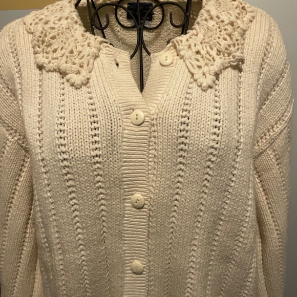 MADE BY DANIEL HECHTER.. PARIS   CARDIGAN MEDIUM   SALE - Picture 7 of 7